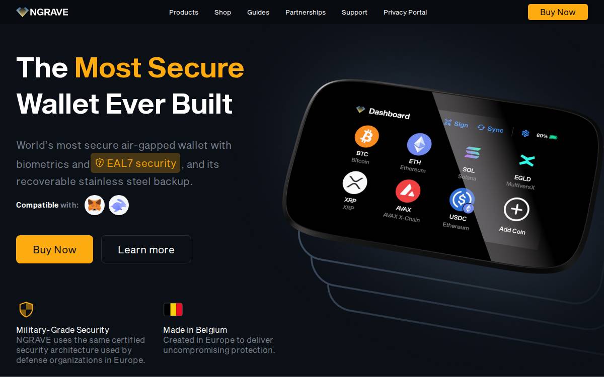 NGrave website preview