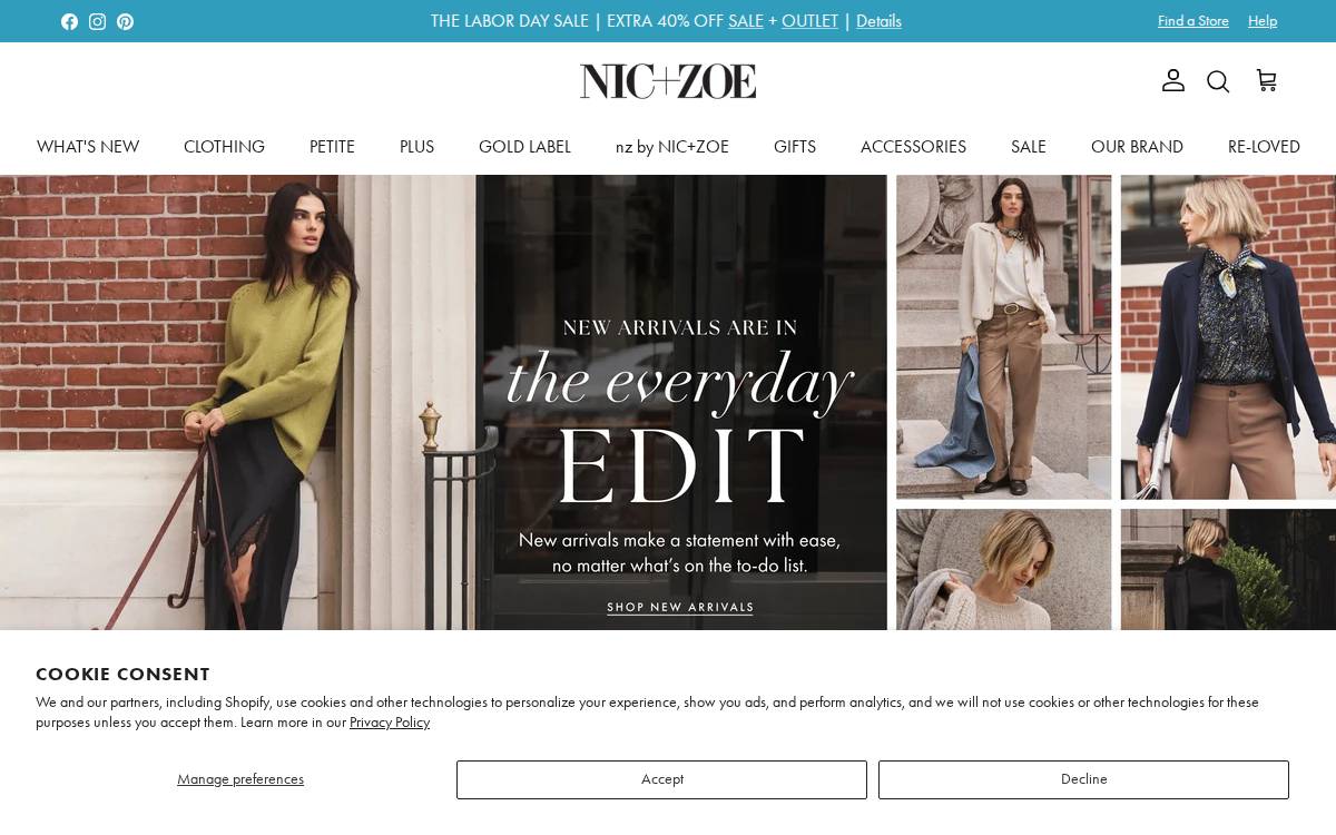 Nicandzoe website preview