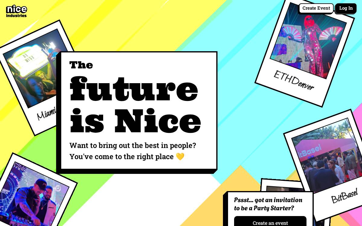 Nice Industries website preview