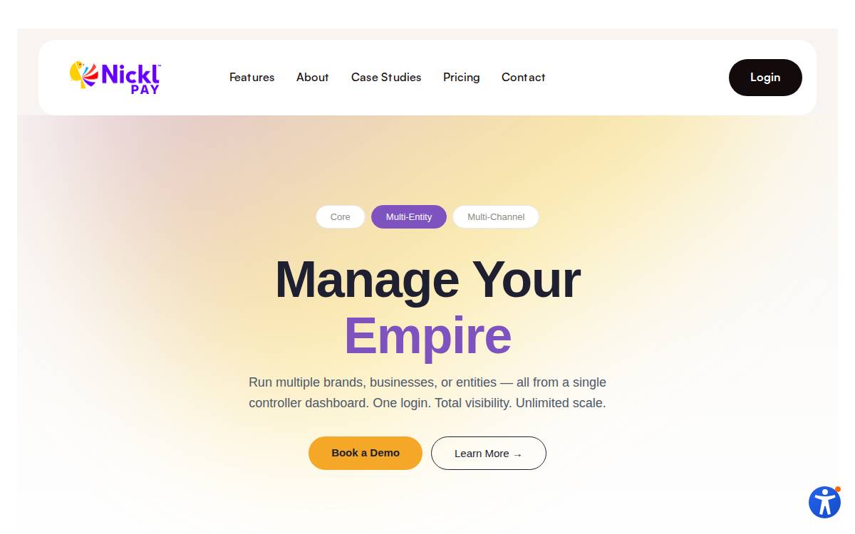 Nicklpay website preview