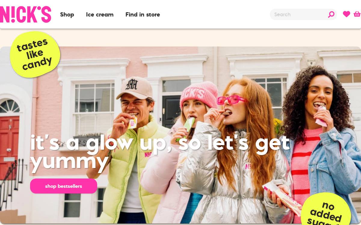 Nicks website preview