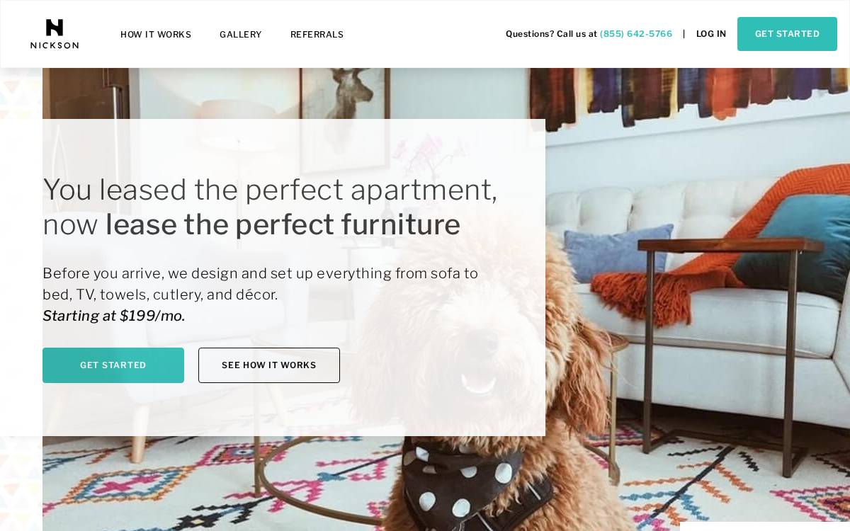 Nickson website preview