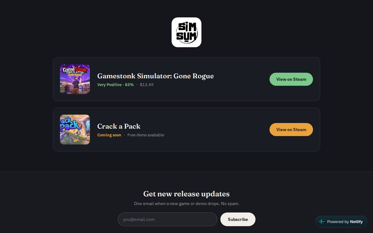 Nifty Craft website preview