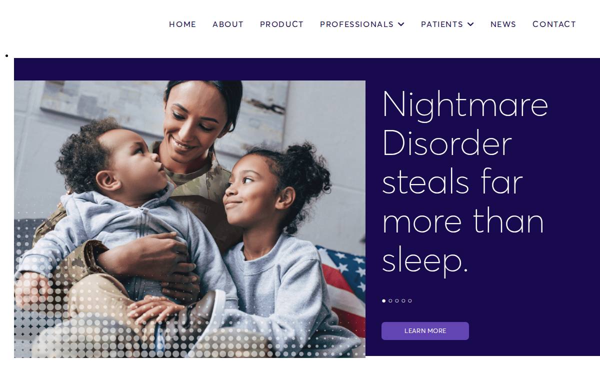NightWare website preview