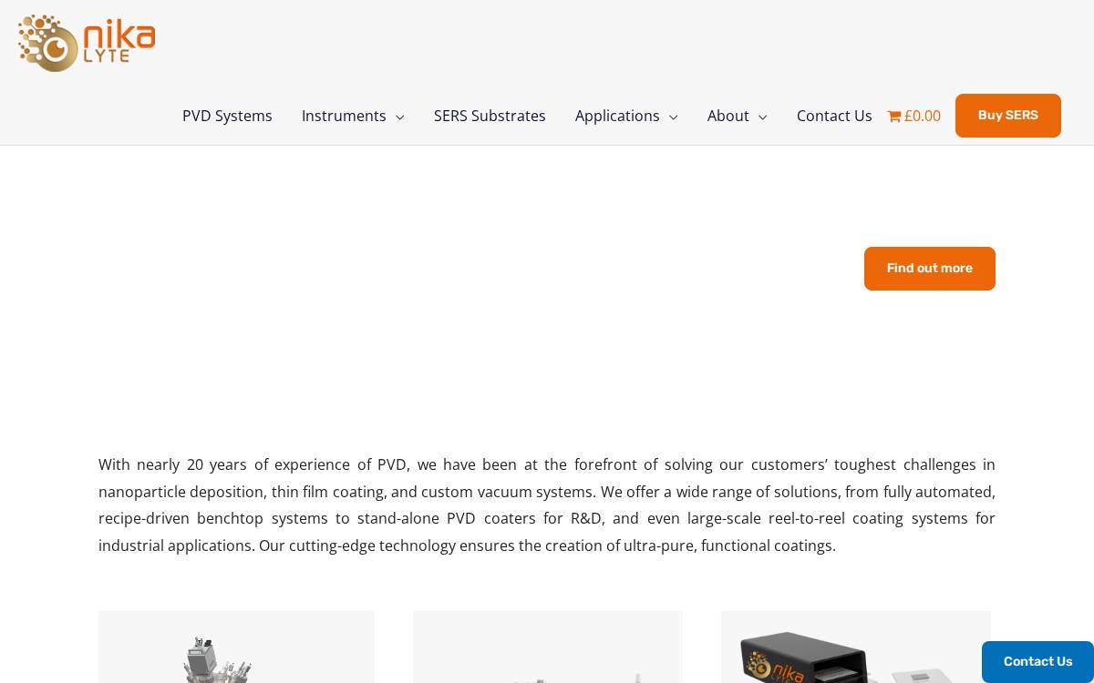 Nikalyte website preview