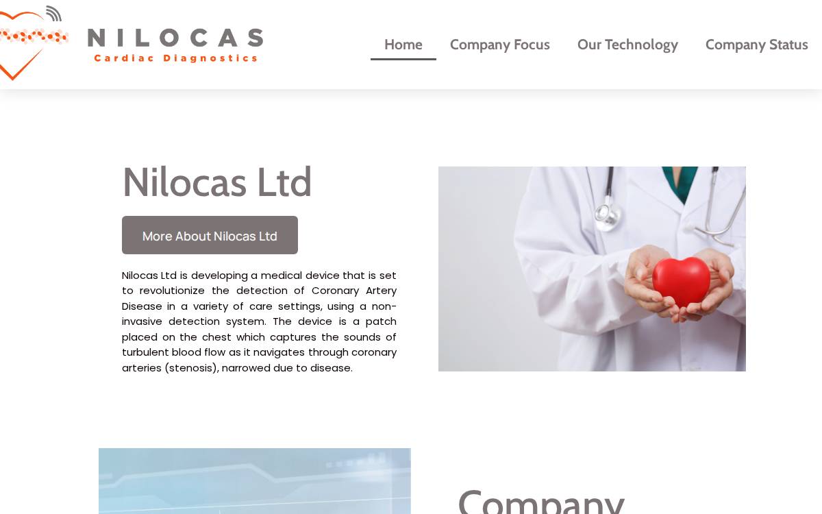 Nilocas website preview