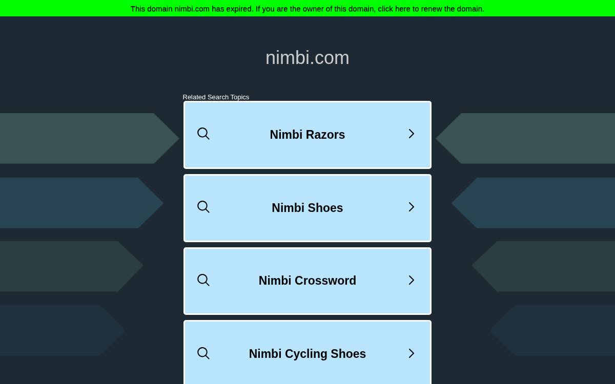 Nimbi website preview