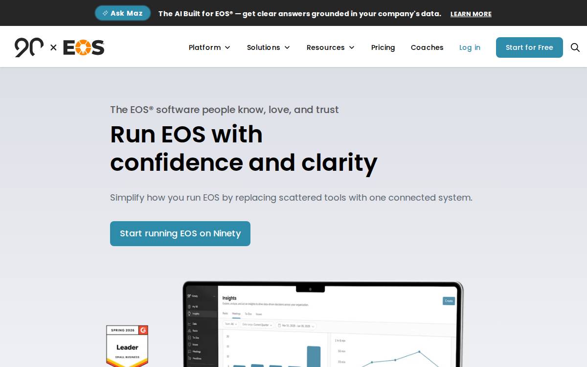 Ninety website preview