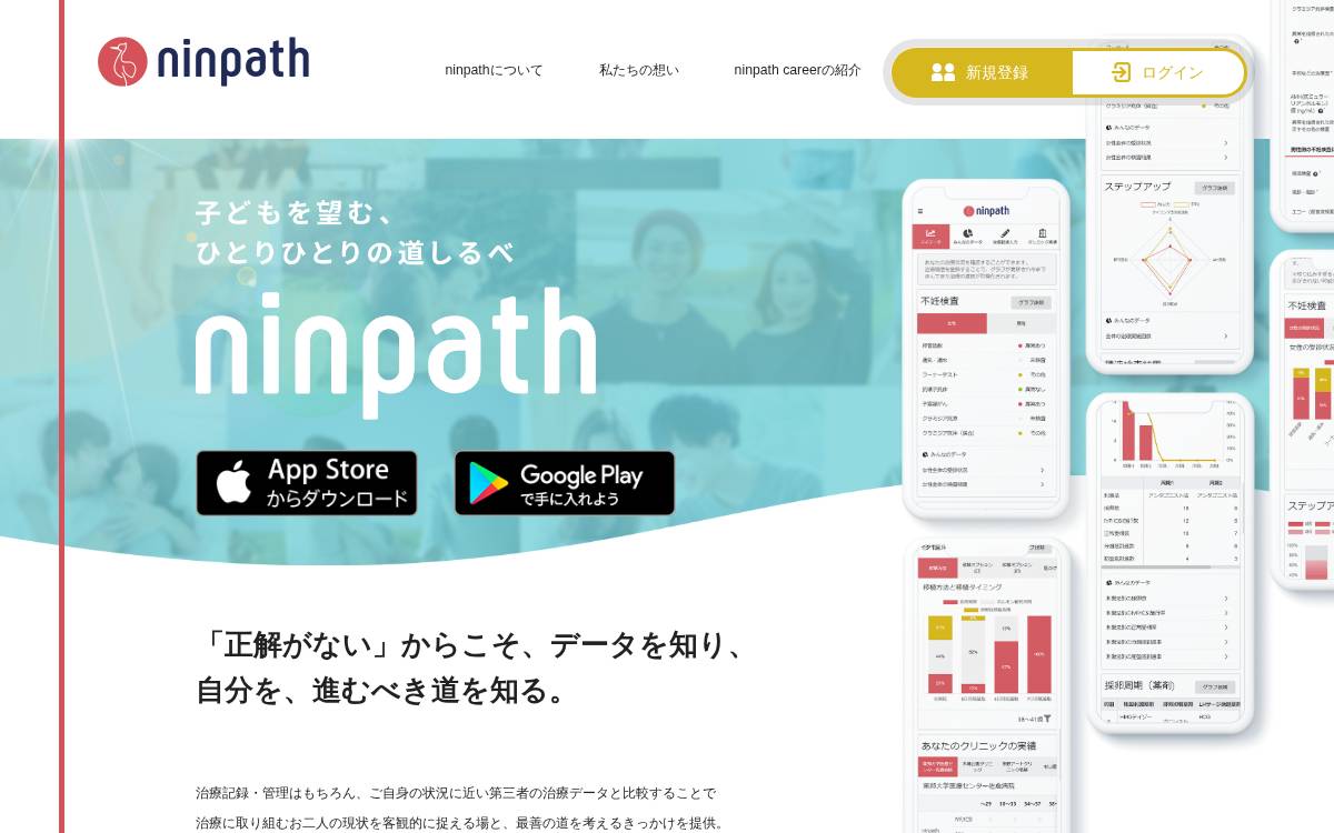 株式会社ninpath website preview