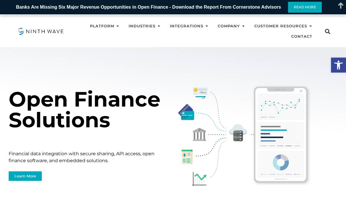 Ninth Wave website preview
