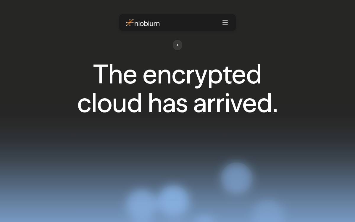 Niobium Microsystems website preview