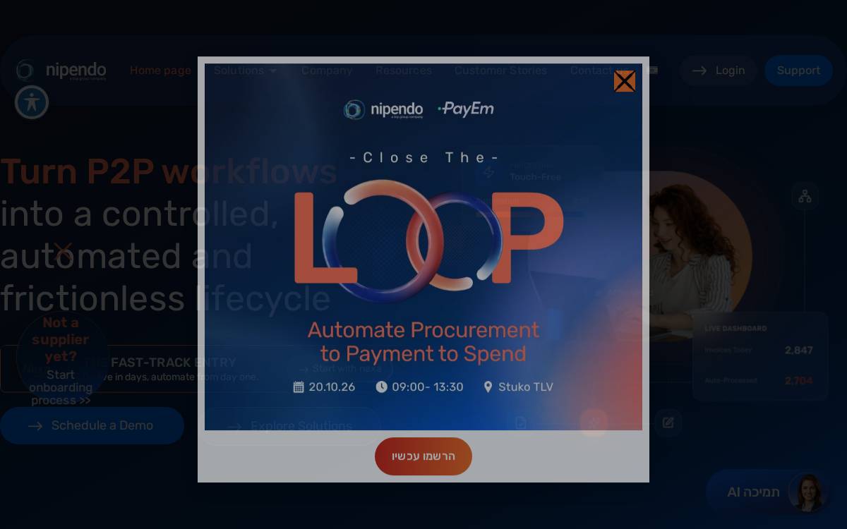 Nipendo website preview