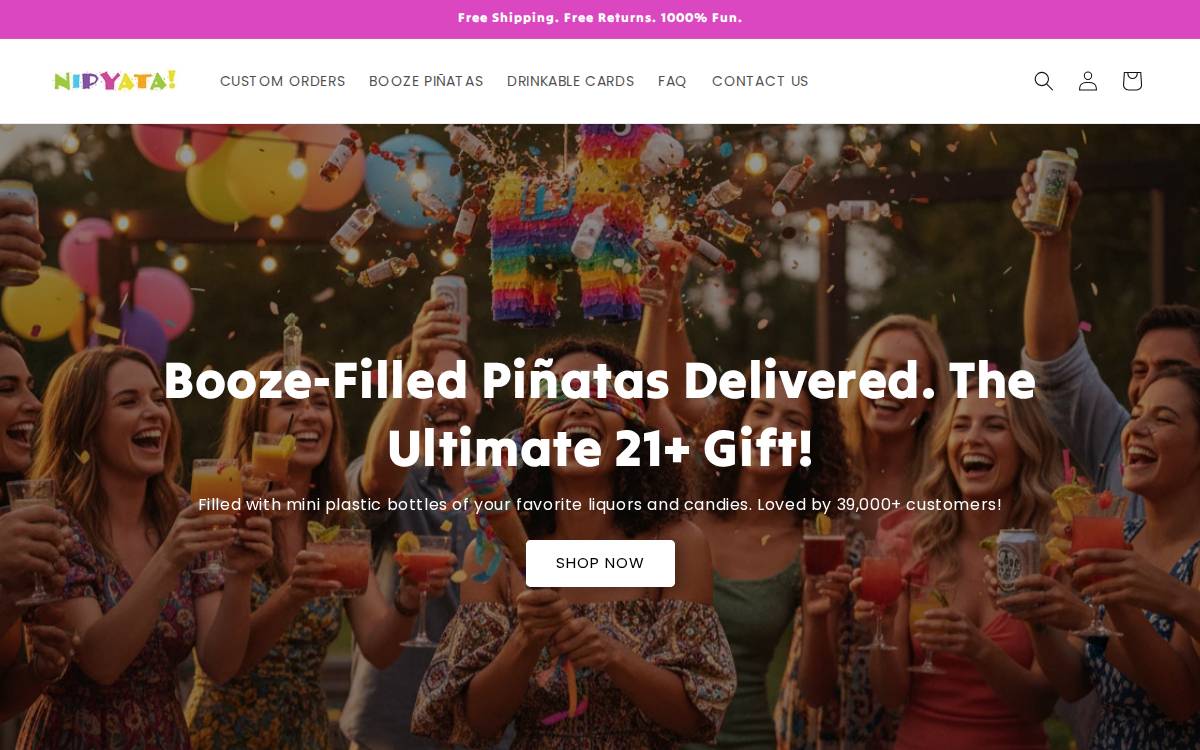 Nipyata website preview