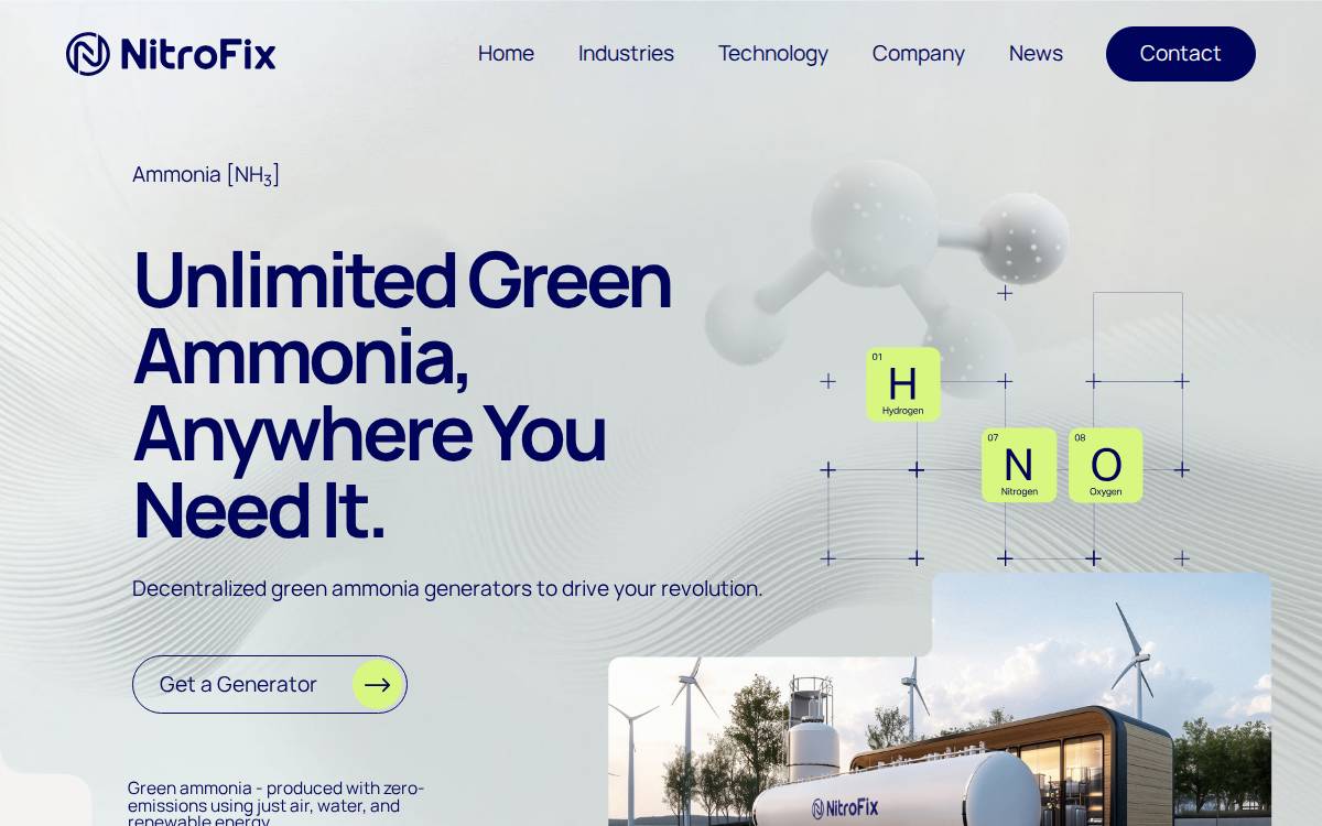 Nitro Fix website preview