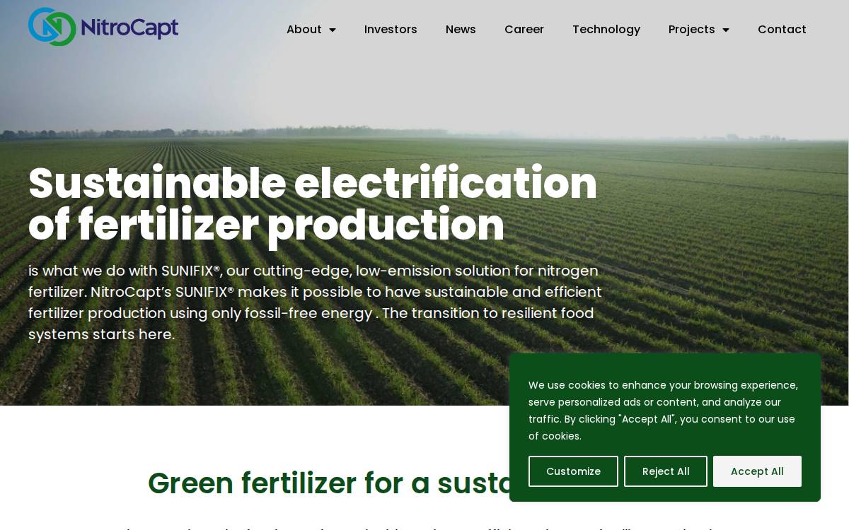 NitroCapt website preview