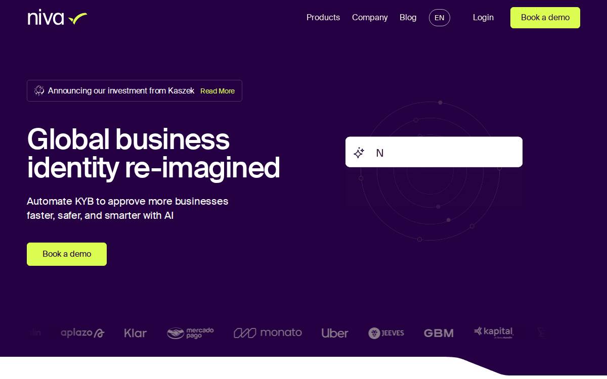 Niva website preview