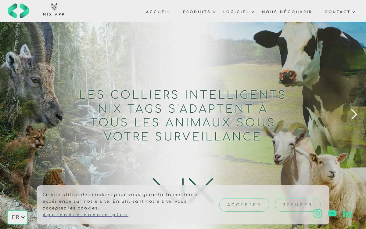 NIX AIR SOLUTIONS website preview