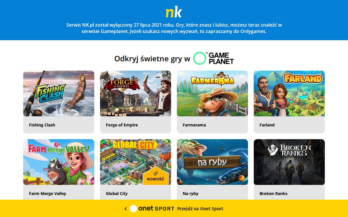 Nk website preview