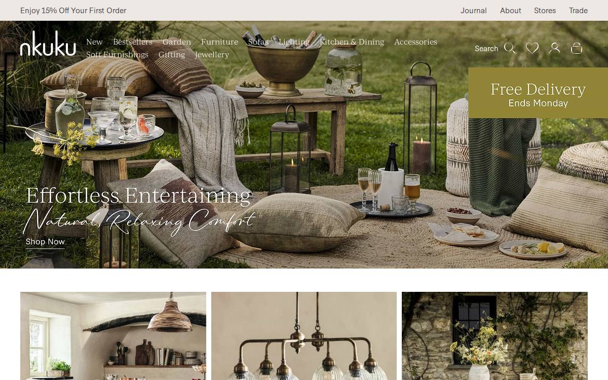 Nkuku website preview