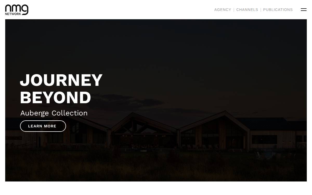 NMG Network website preview