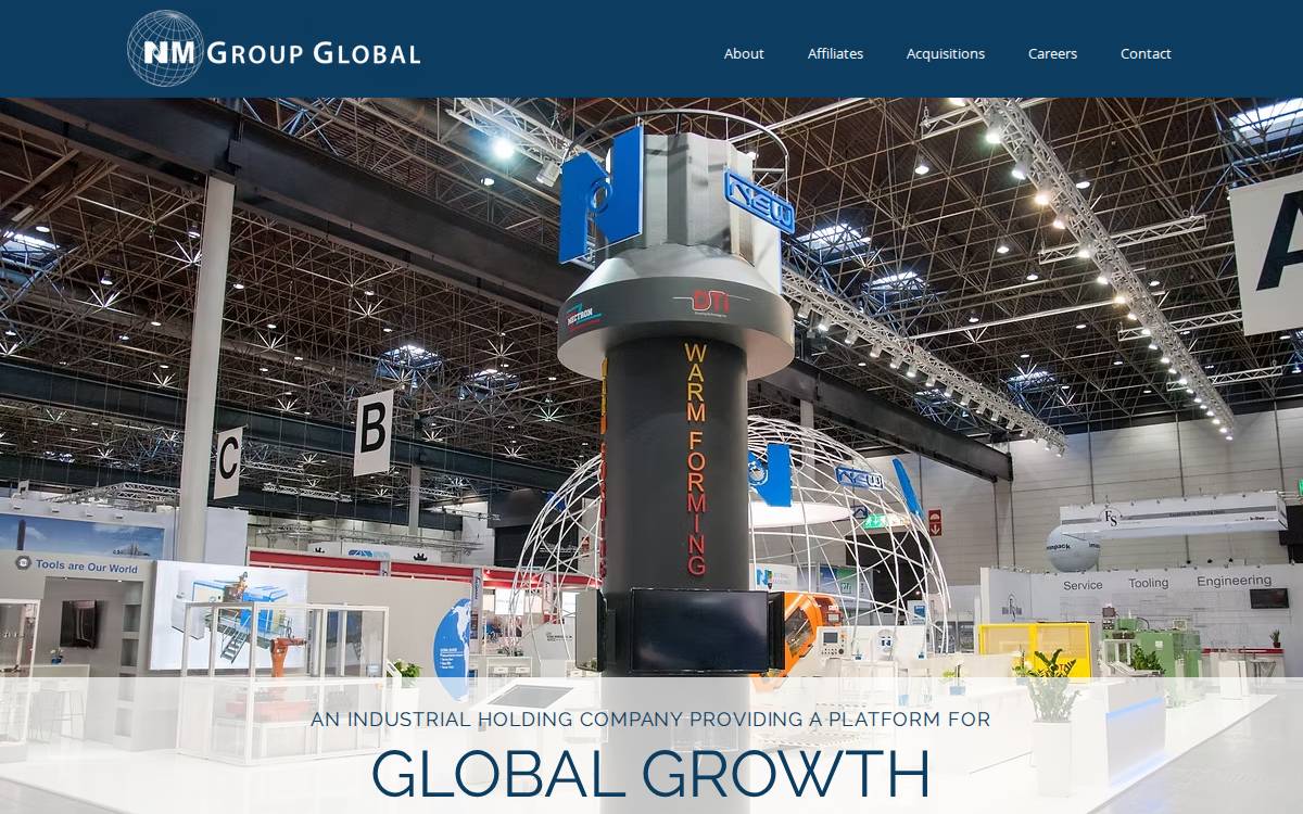 Nmgroupglobal website preview