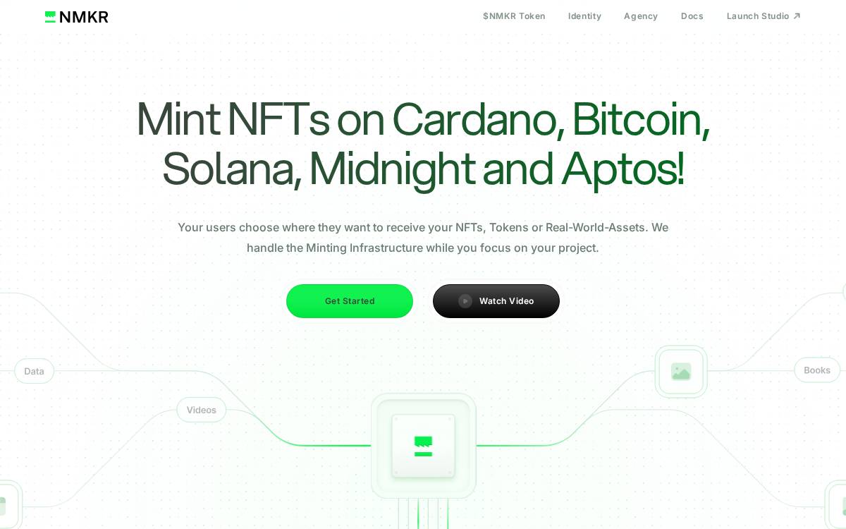 NMKR website preview