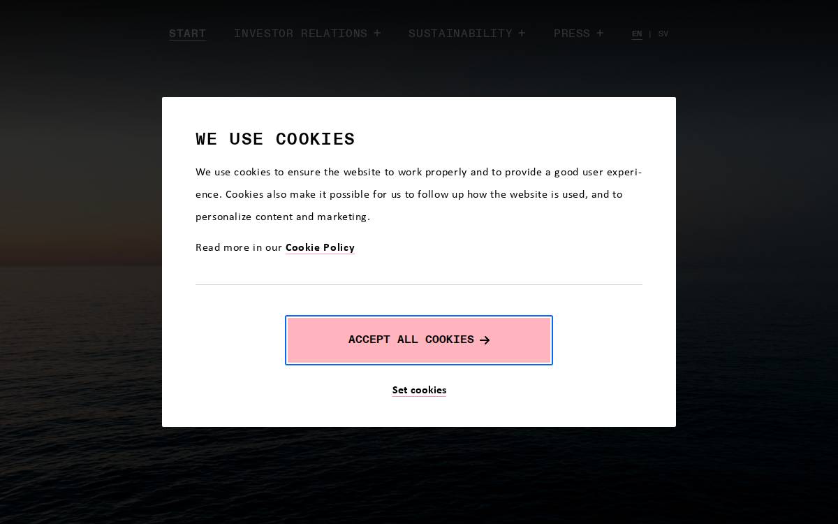 NOBA Bank Group website preview