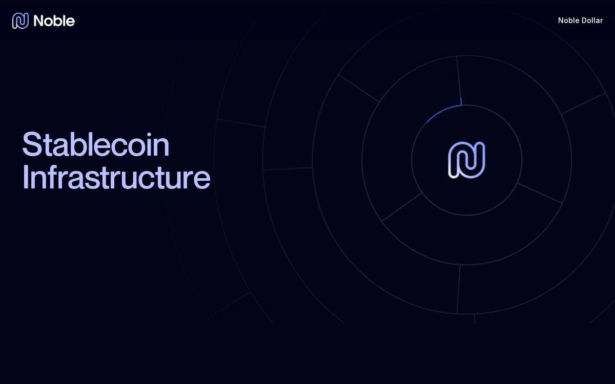 Noble website preview