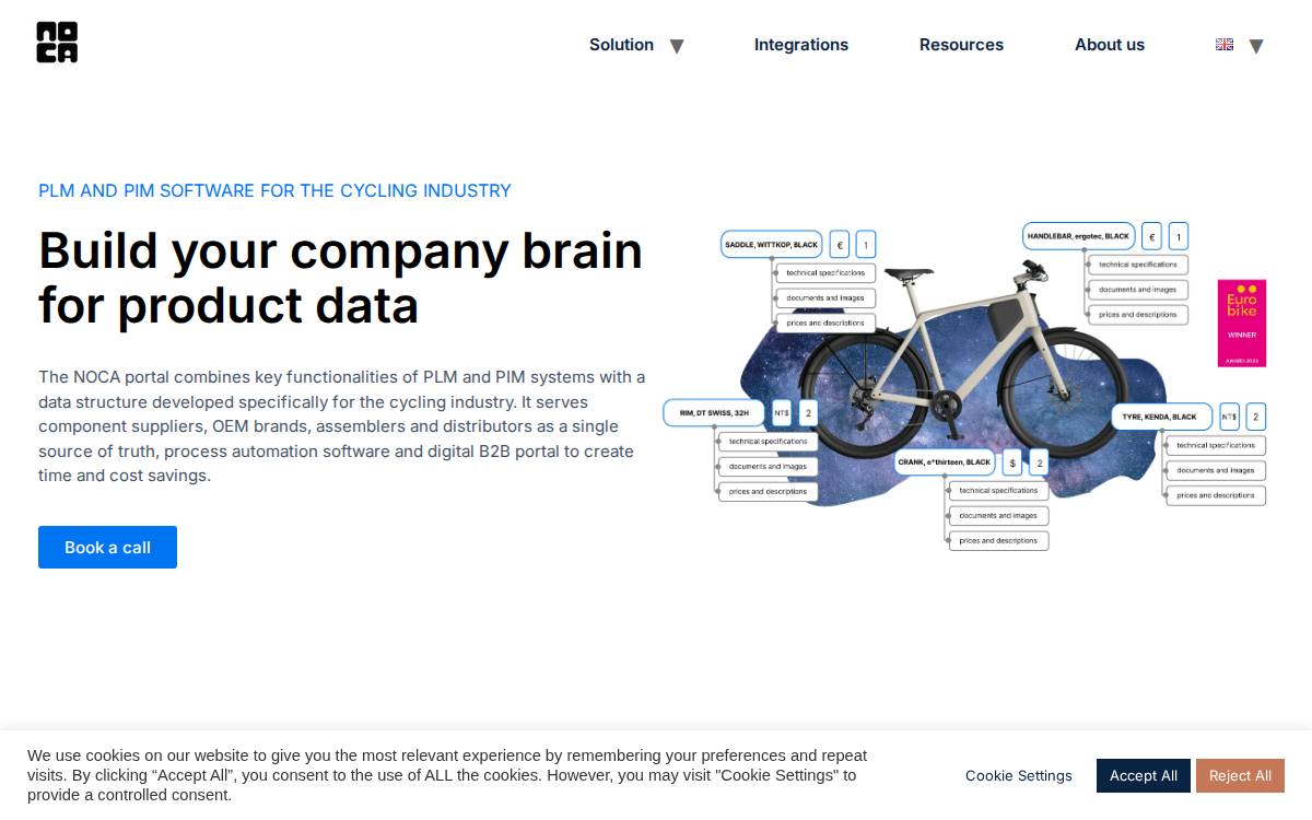 NOCA Mobility website preview