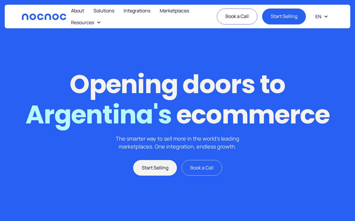 Nocnoc website preview