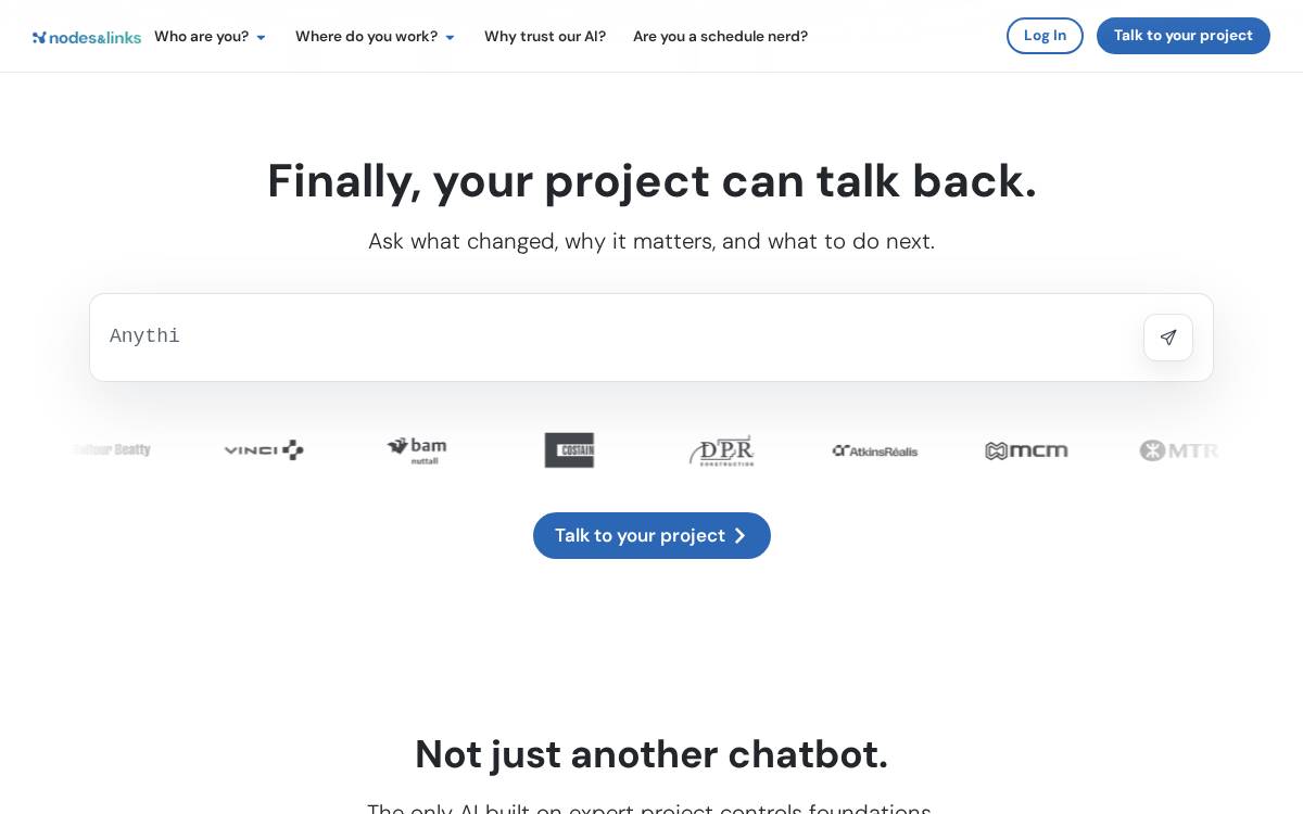 Nodes & Links website preview