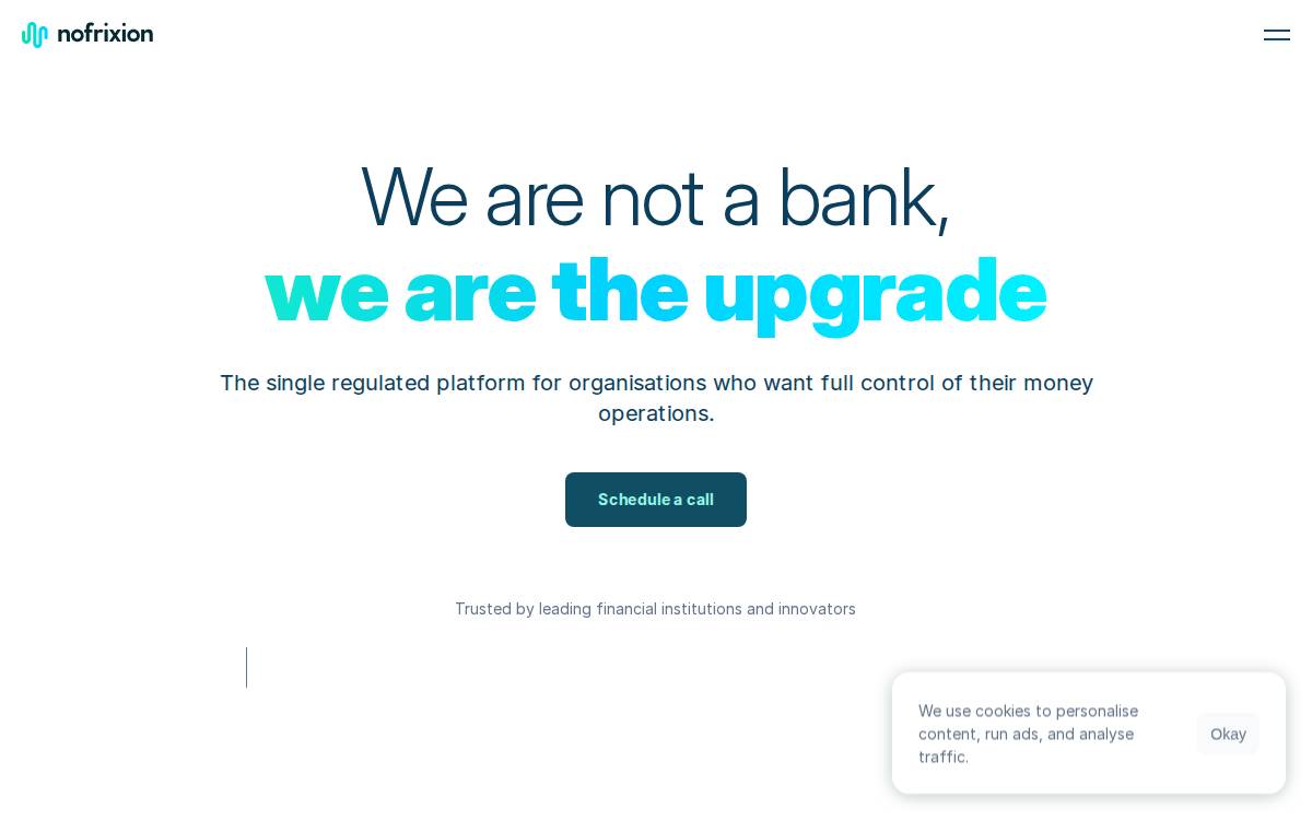 NoFrixion website preview