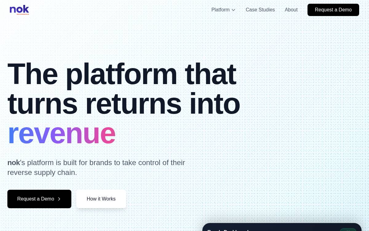Nokr Ecommerce website preview