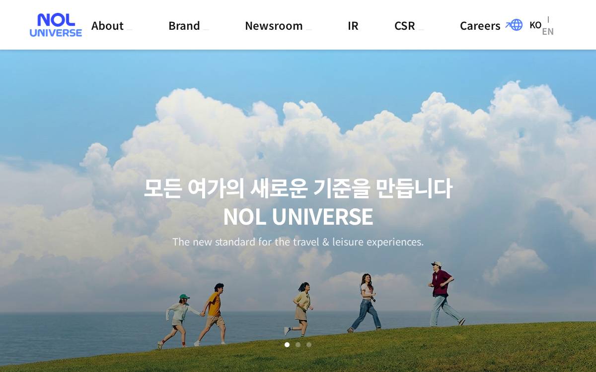 Nol Universe website preview