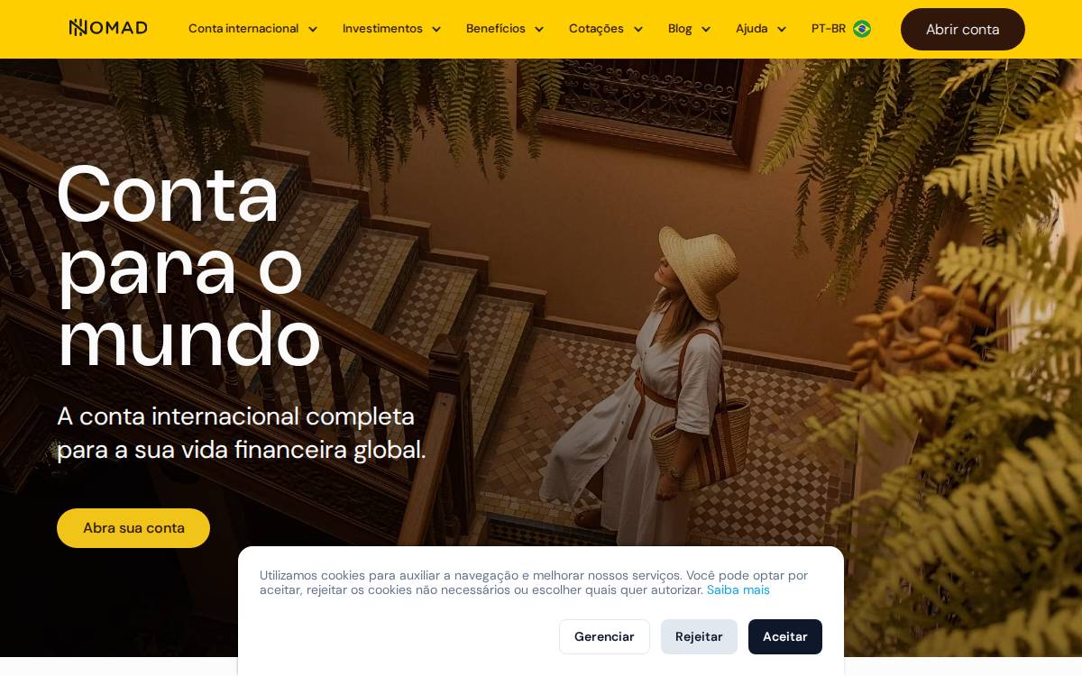 Nomad website preview