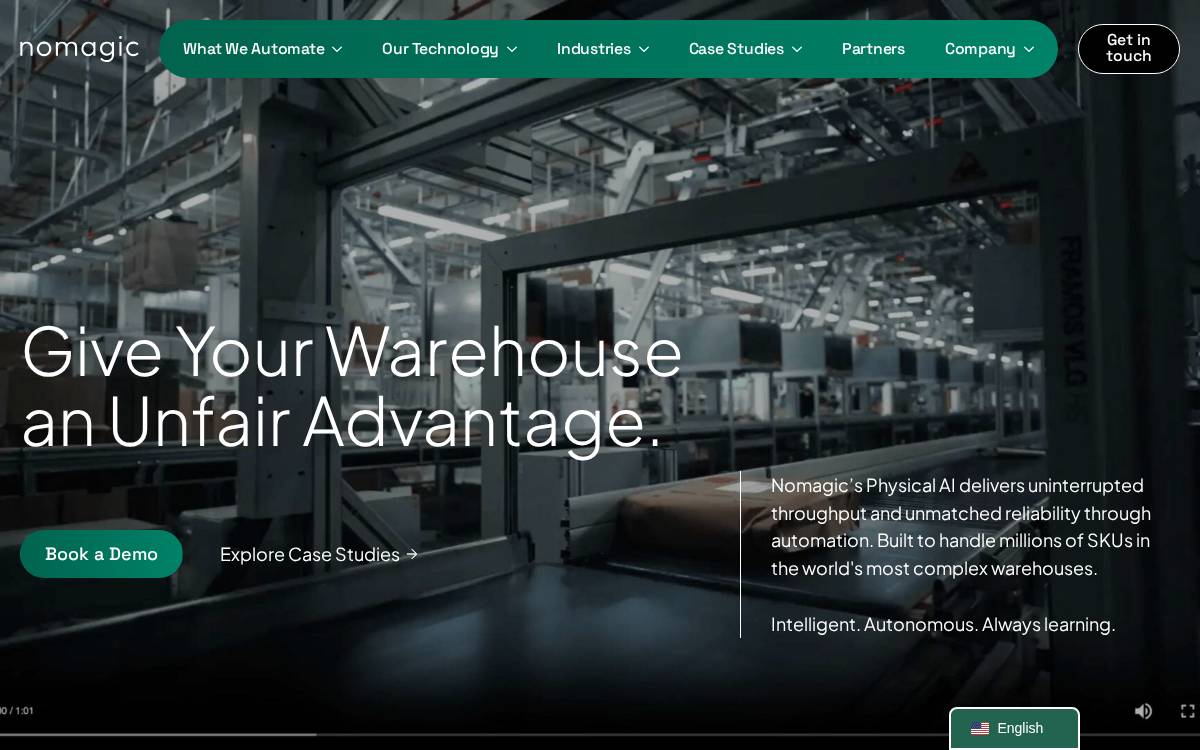Nomagic website preview
