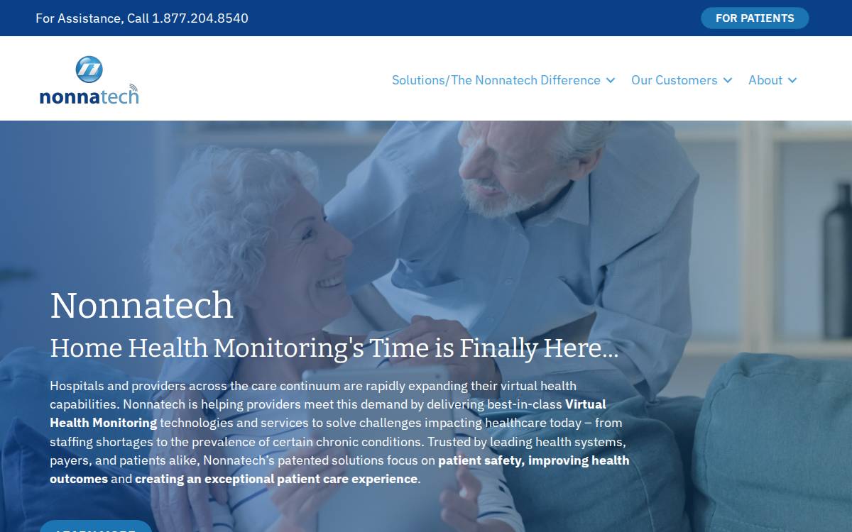 Nonnatech website preview