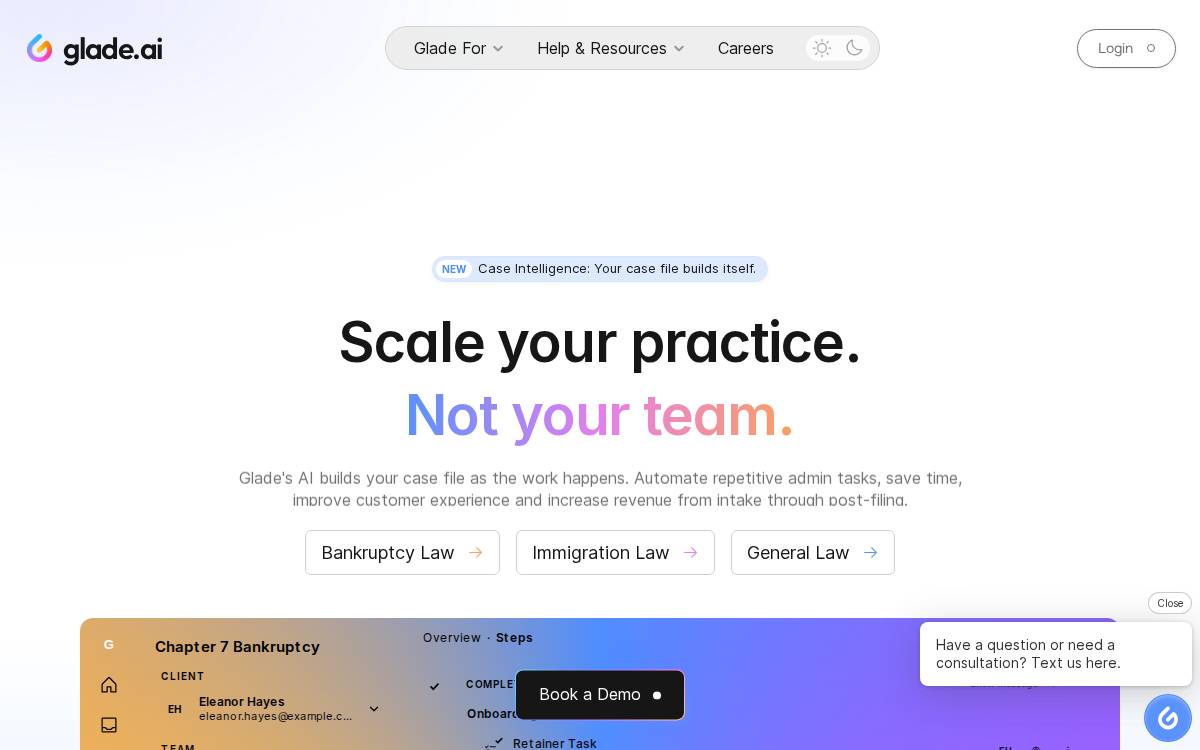Noodle website preview