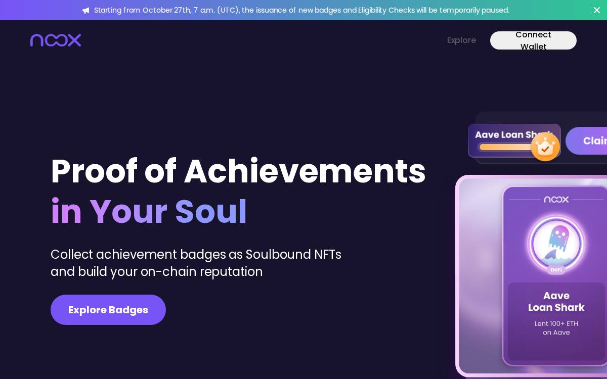 Noox website preview