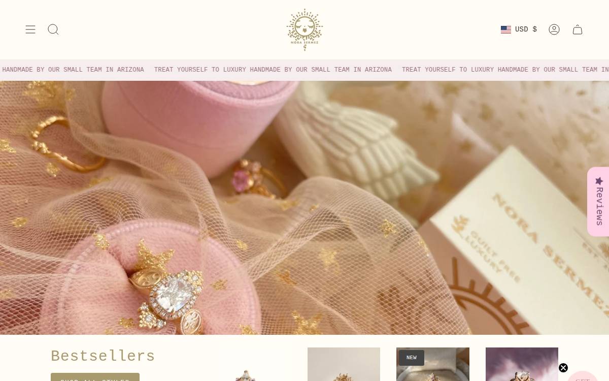 Nora Sermez website preview