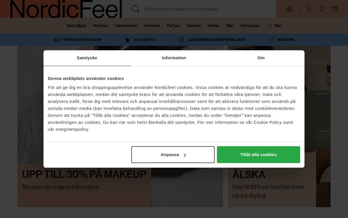 NordicFeel website preview
