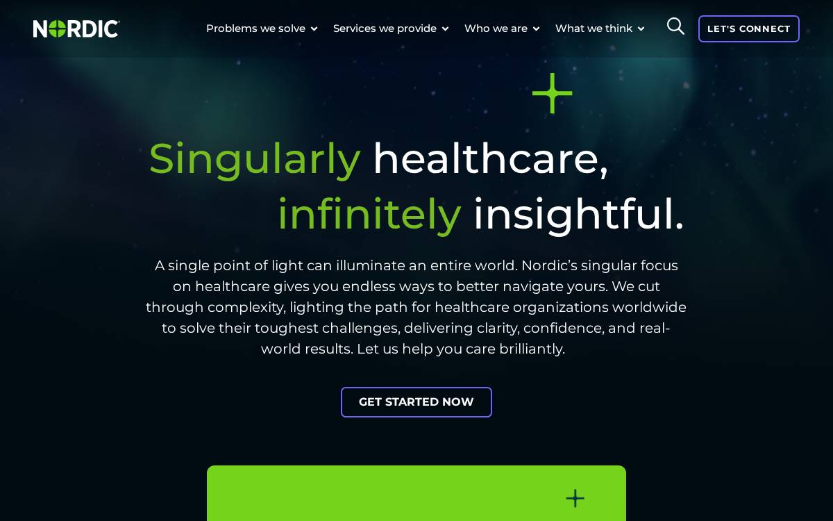 Nordicglobal website preview