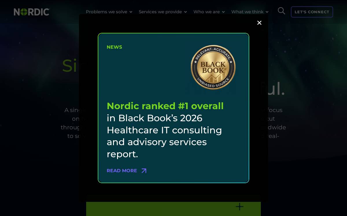 Nordicwi website preview
