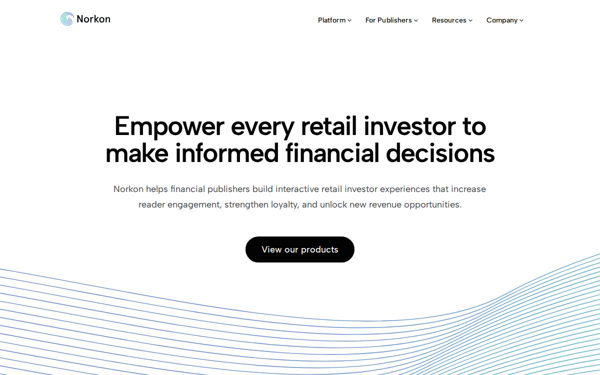 Norkon website preview