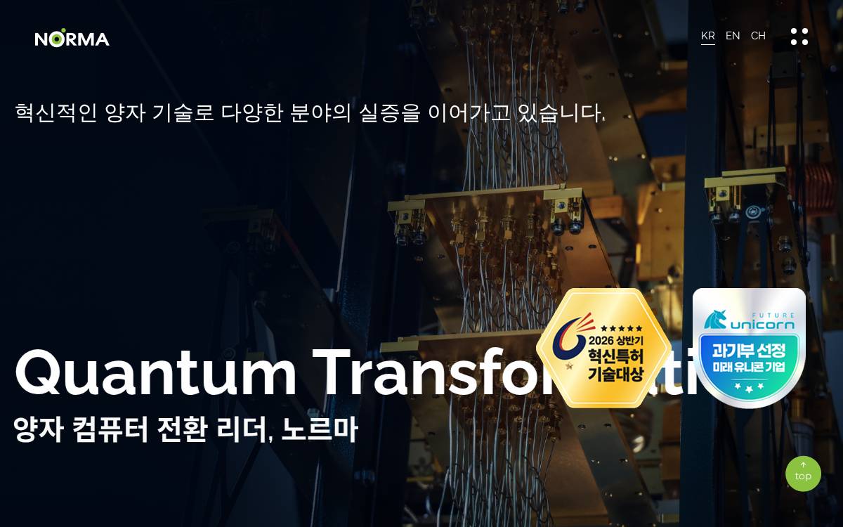 Norma website preview