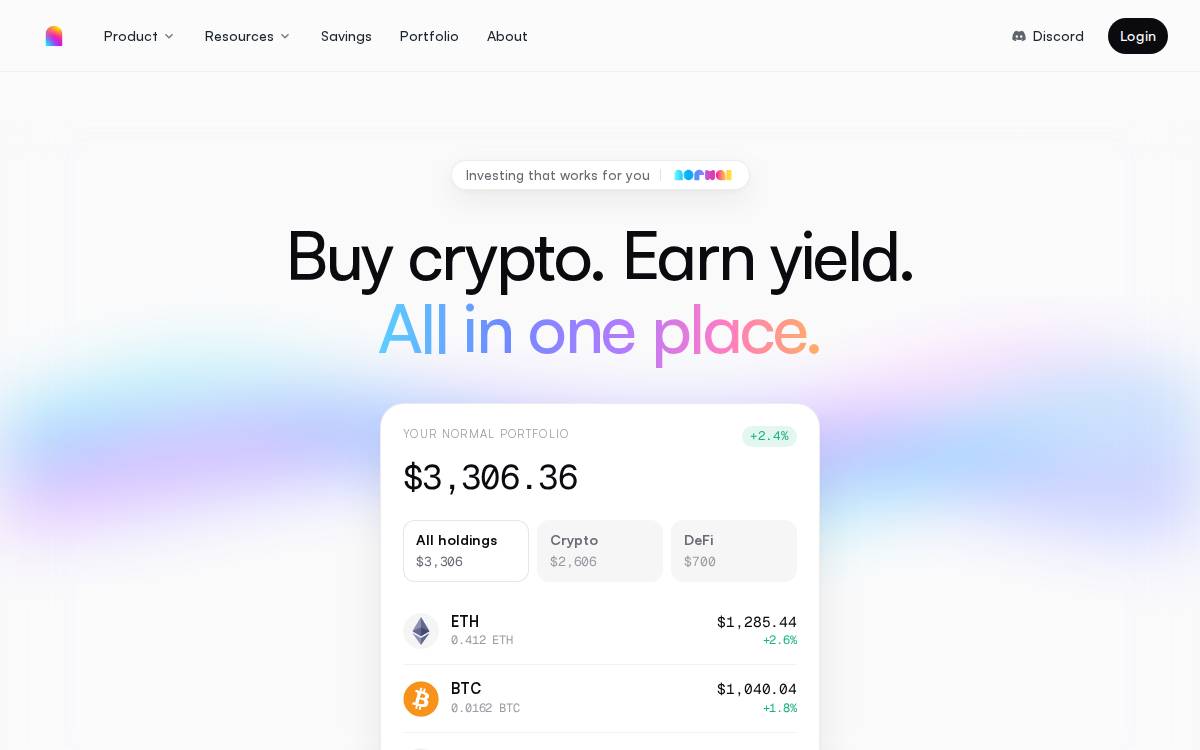Normalfinance website preview