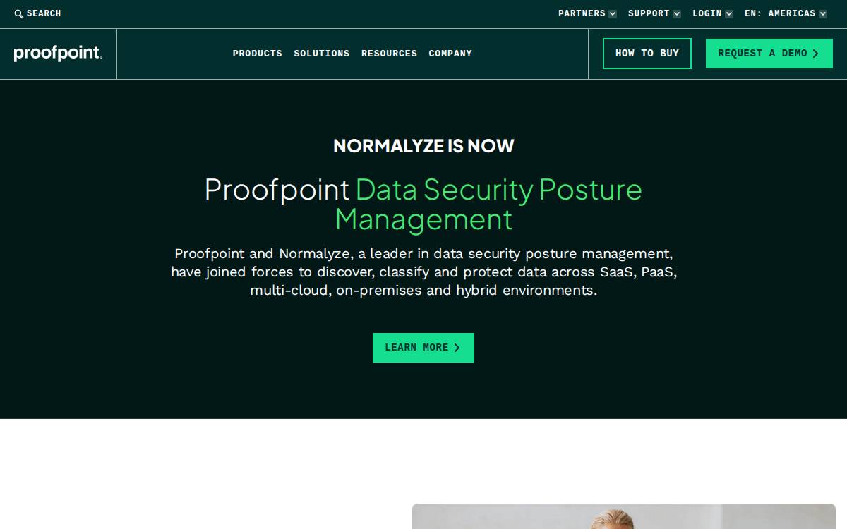 Normalyze website preview