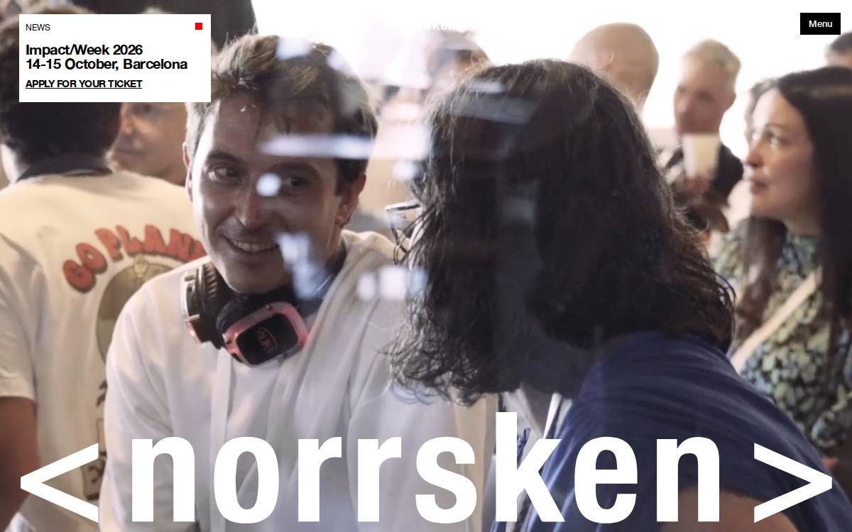 Norrsken website preview