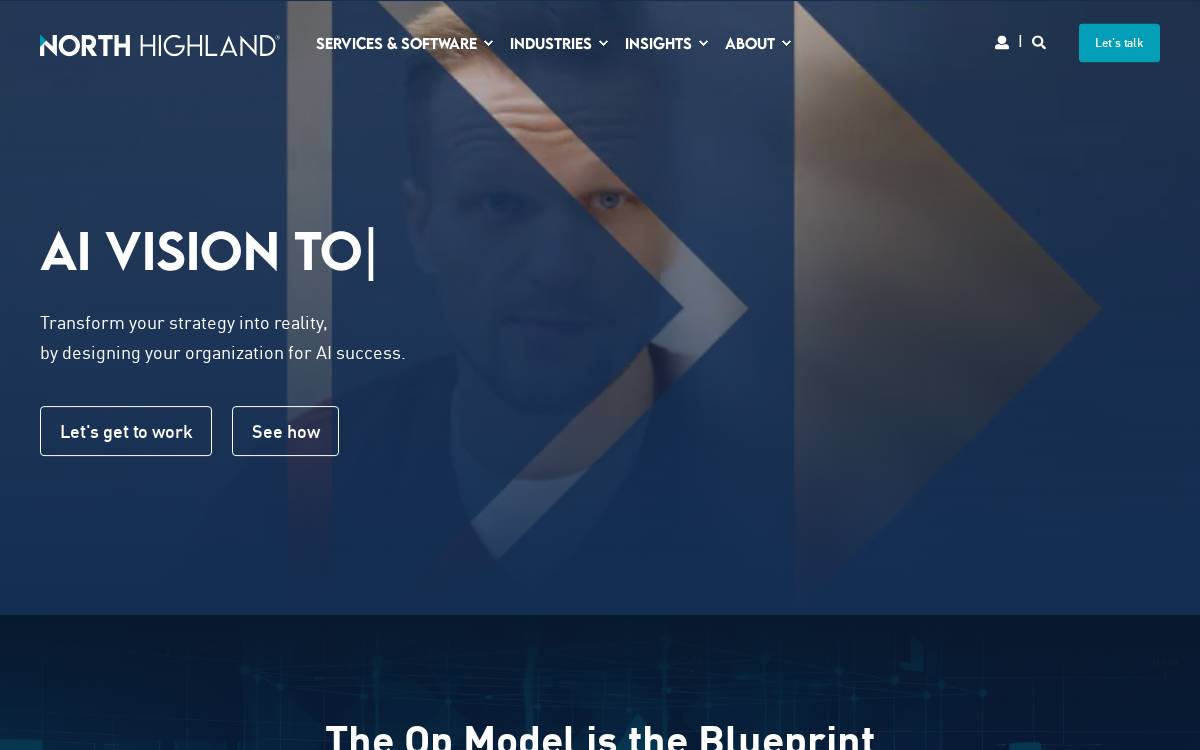 North Highland website preview