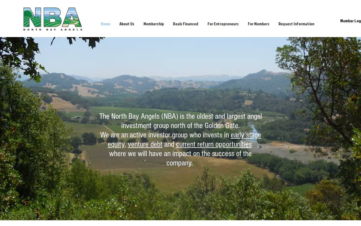 Northbayangels website preview